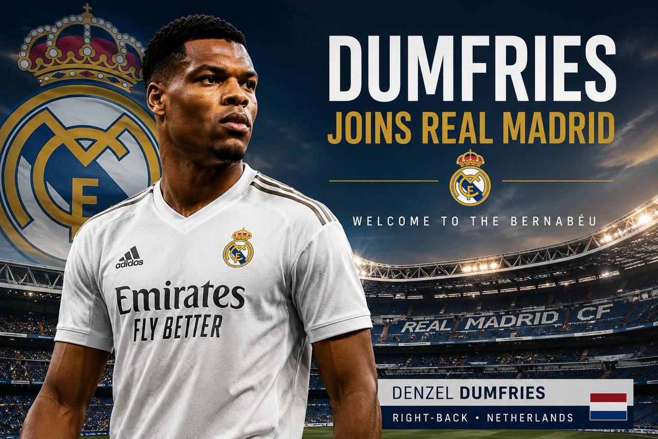 Denzel Dumfries Joins Real Madrid: A Major Defensive Signing for Los Blancos